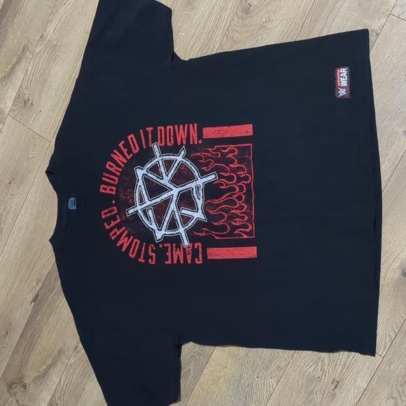 WWE Seth Rollins CAME STOMPED BURNED IT DOWN size XXL - Picture 3 of 10